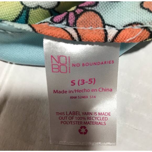 No Boundaries New‎ Junior's  Small Floral Mesh Dress - Picture 4 of 14